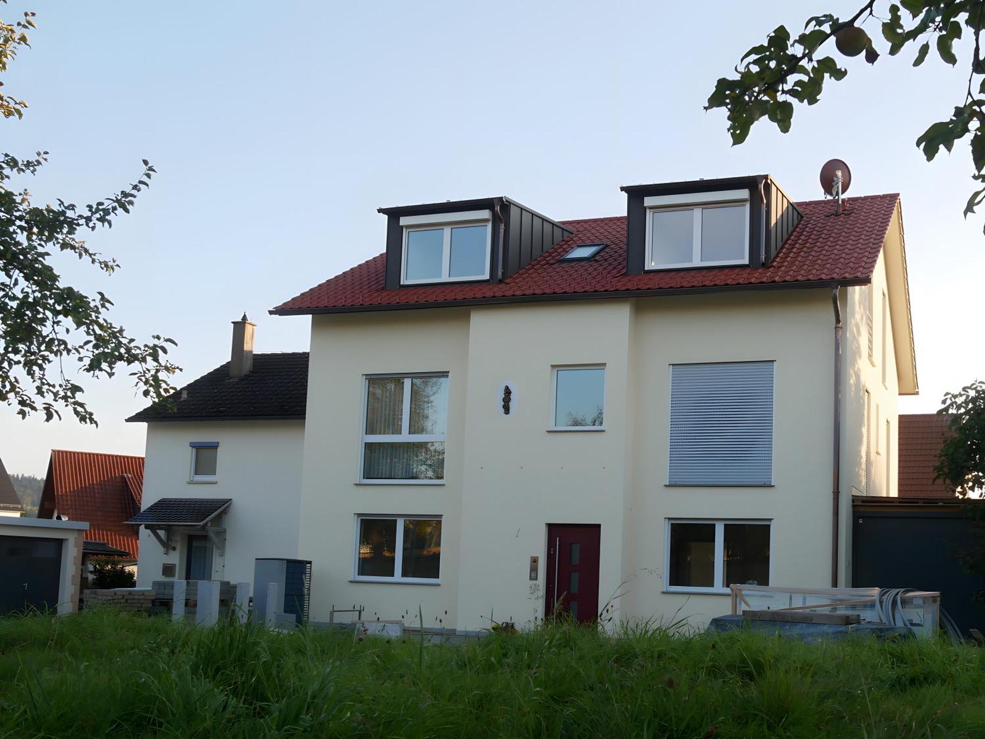Ferienwohnung Haus Maria Wäschenbeuren エクステリア 写真