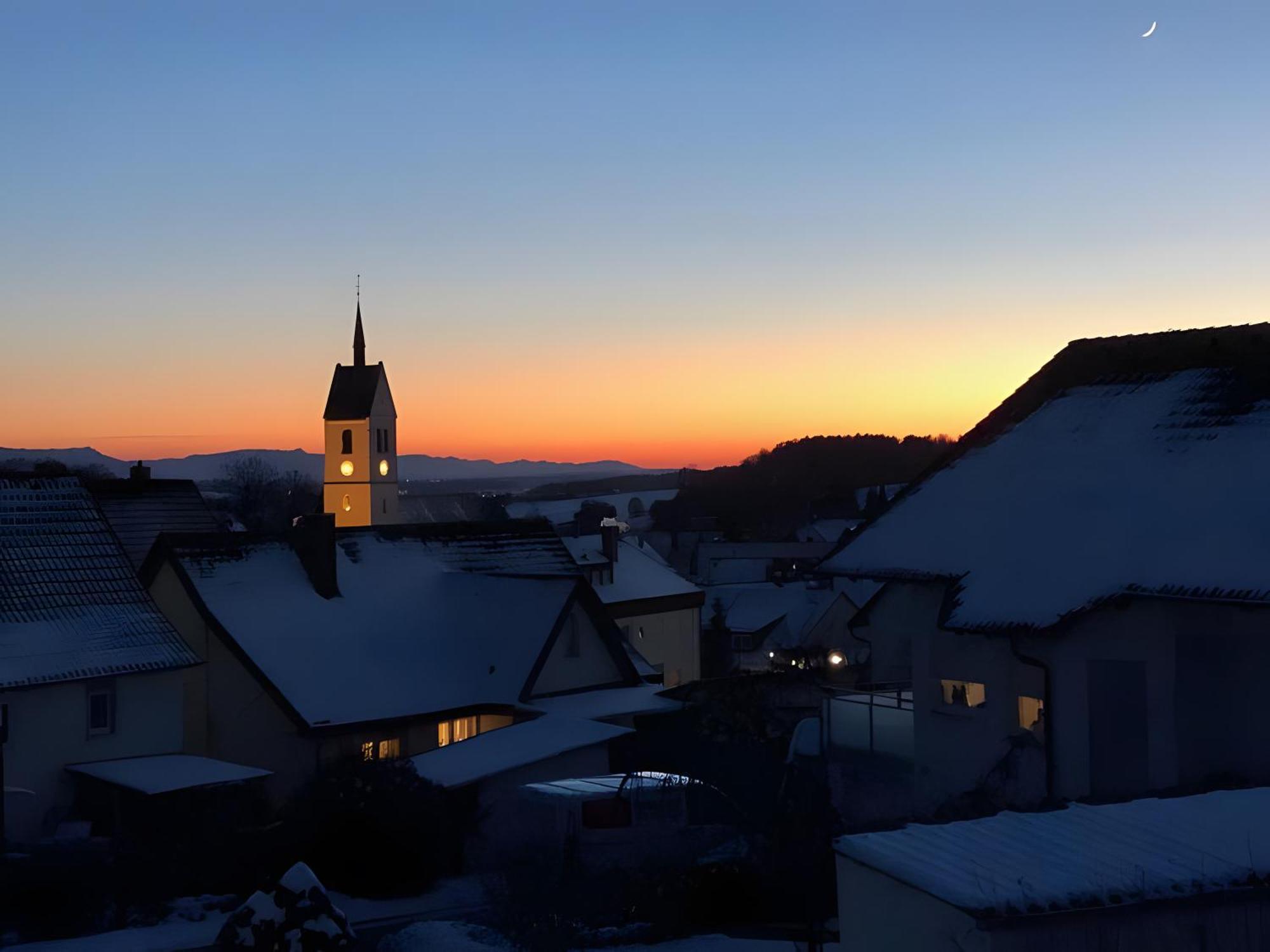 Ferienwohnung Haus Maria Wäschenbeuren エクステリア 写真
