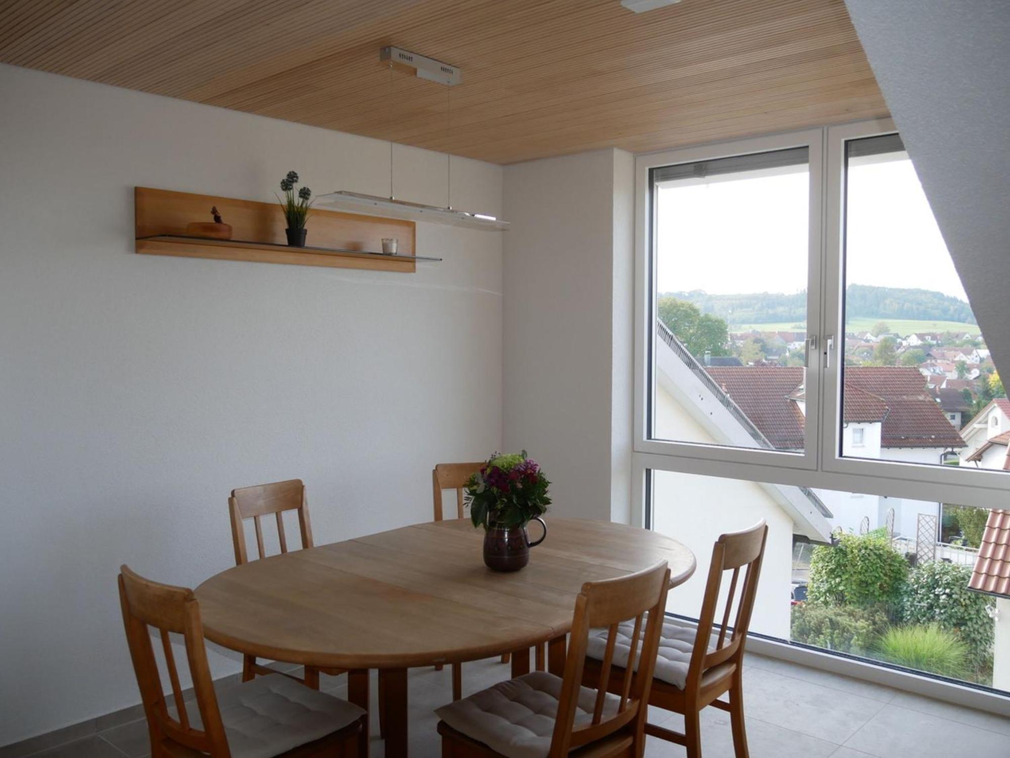 Ferienwohnung Haus Maria Wäschenbeuren エクステリア 写真