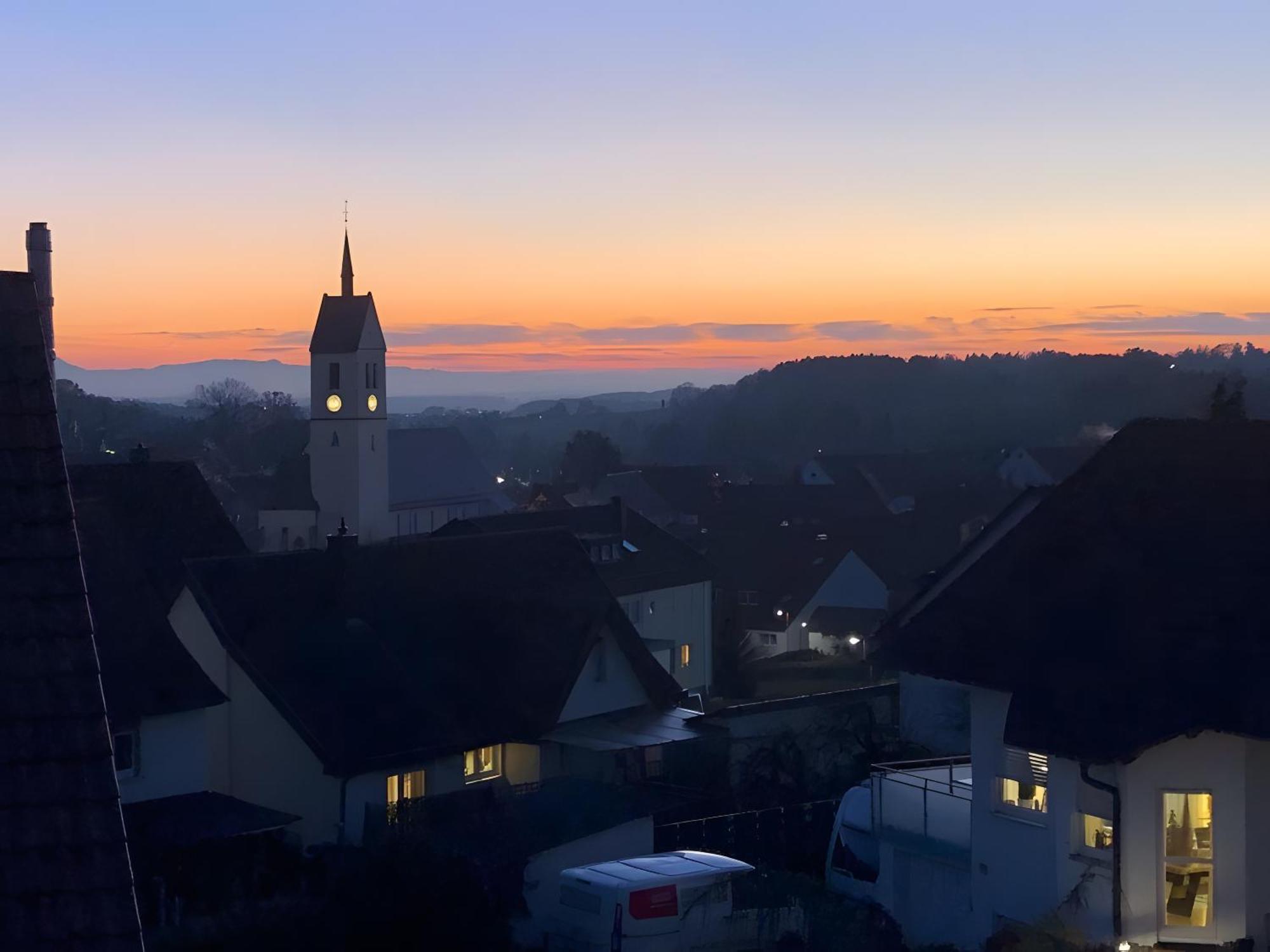 Ferienwohnung Haus Maria Wäschenbeuren エクステリア 写真