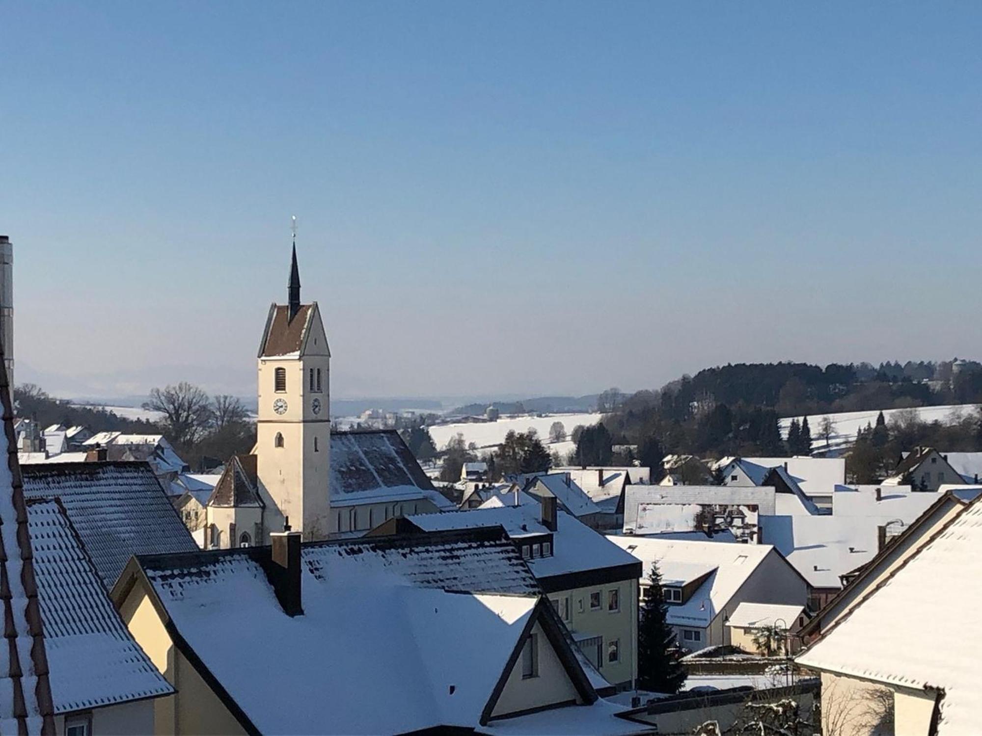 Ferienwohnung Haus Maria Wäschenbeuren エクステリア 写真