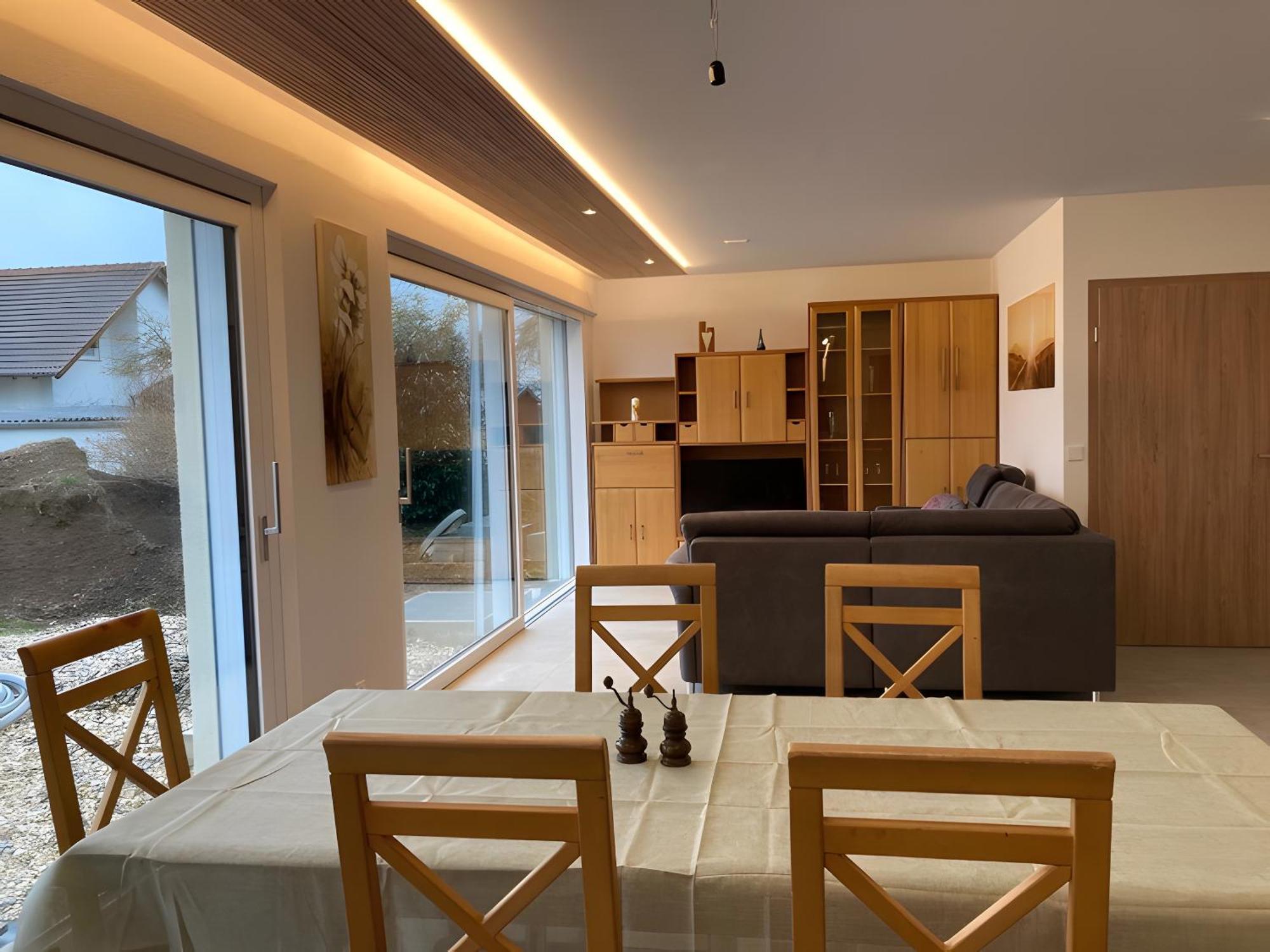 Ferienwohnung Haus Maria Wäschenbeuren エクステリア 写真